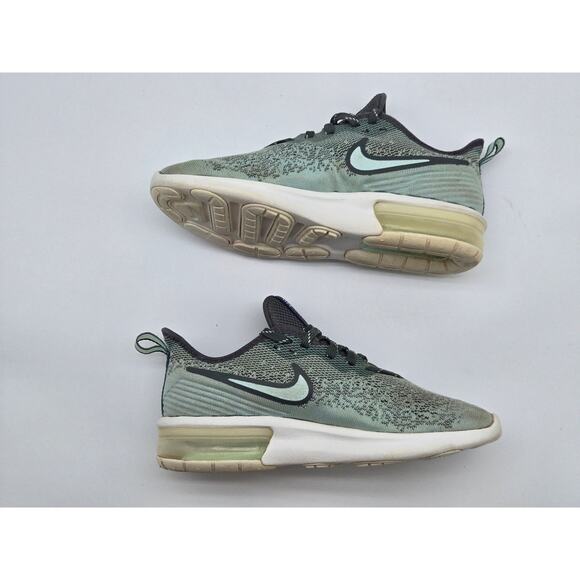 Nike Air Max Sequent 4 Women's Running Shoe Mineral Spruce/Teal Tint SZ 7 - Picture 4 of 8